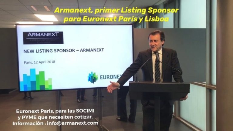 ARMANEXT en París, Primer Listing Sponsor Autorizado por Euronext