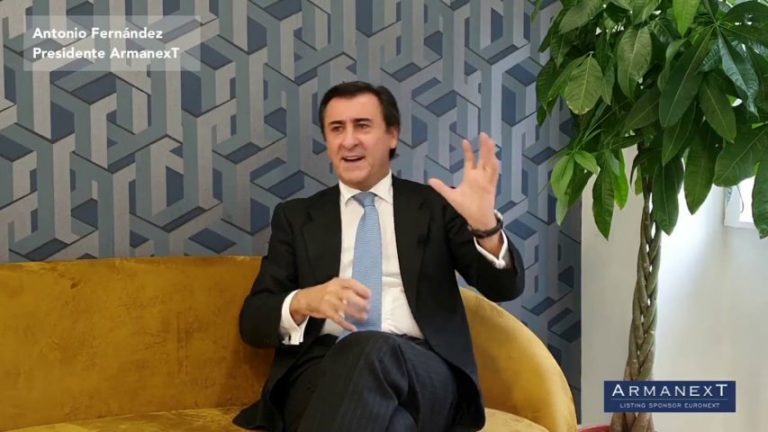 Cotizar en Bolsa nunca fue tan fácil, charla de Antonio presidente de Armanext
