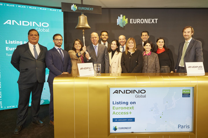 Andino en Euronext Paris